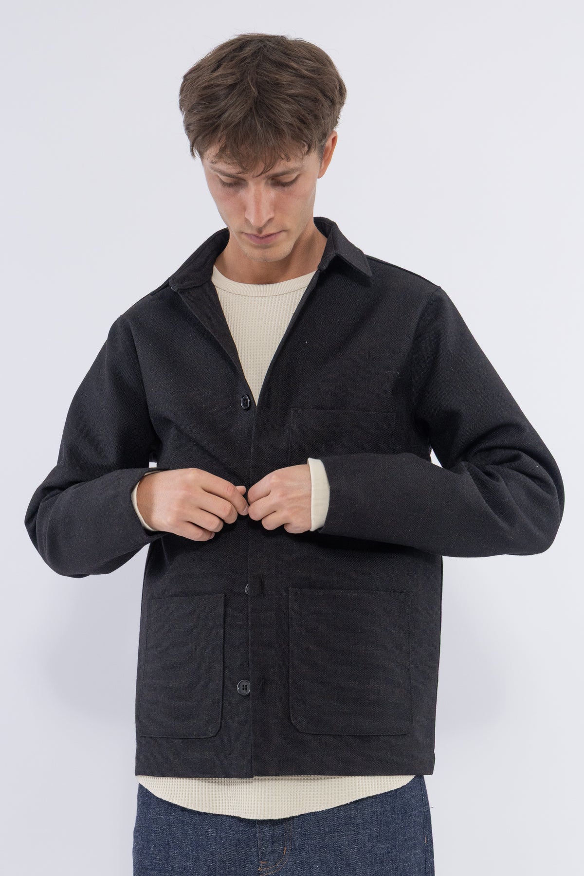 Overshirt, Black