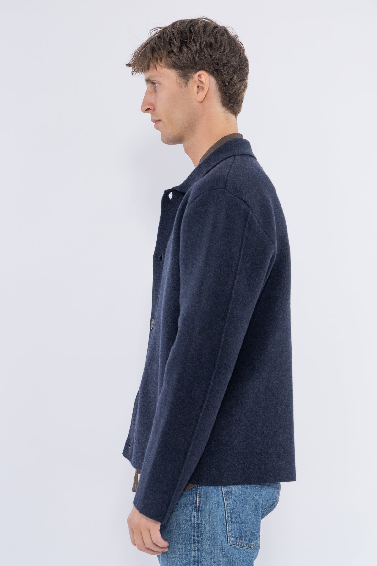 Sunspel Wool Twin Pocket Jakke
