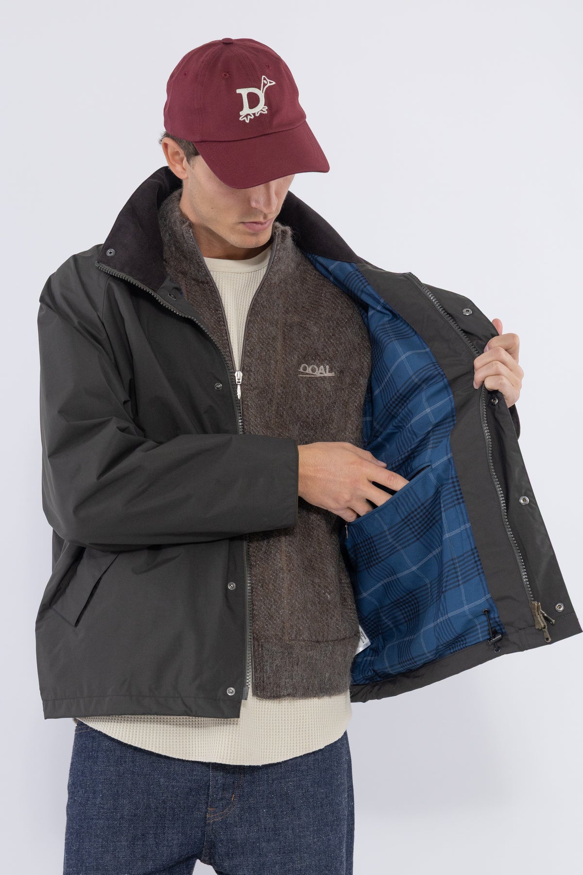 2L PERTEX UNLIMITED Field Short Jacket, Dark Olive