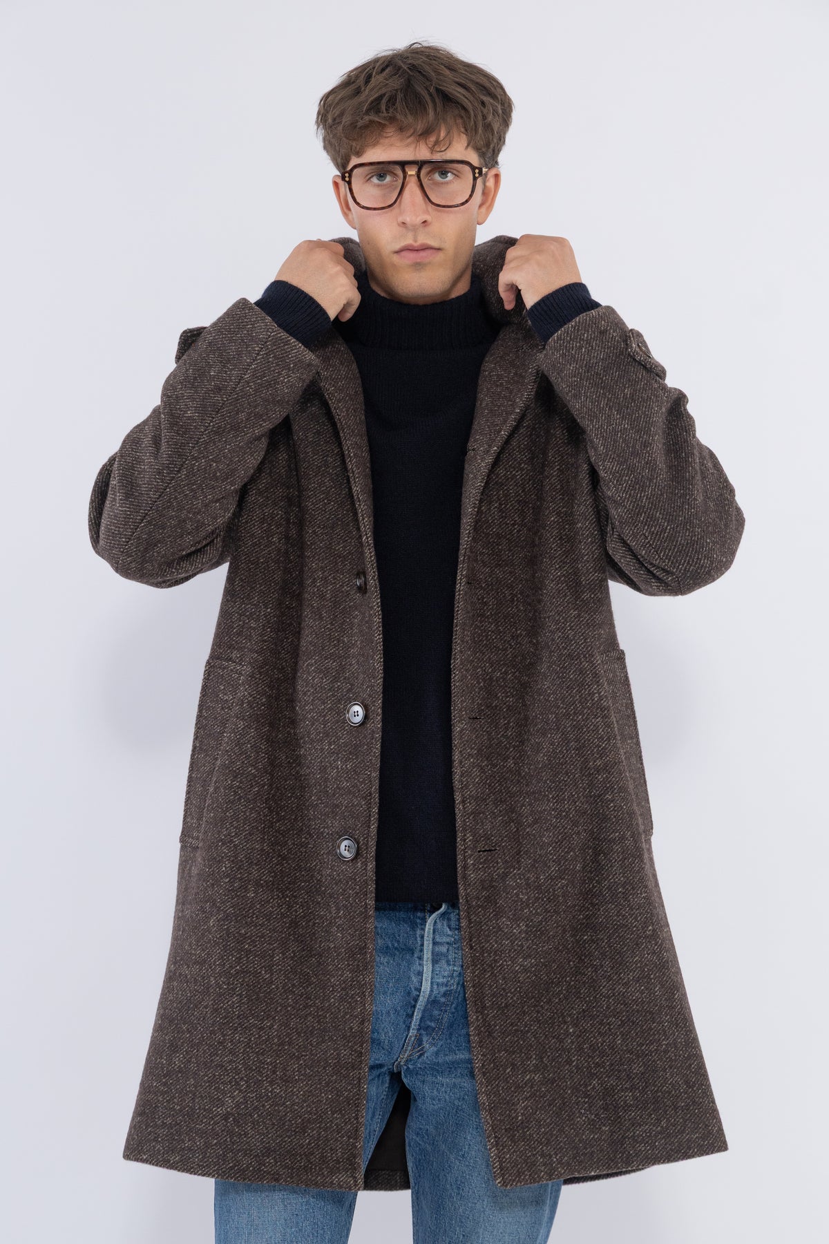 Cappotto Wool Coat, Brown