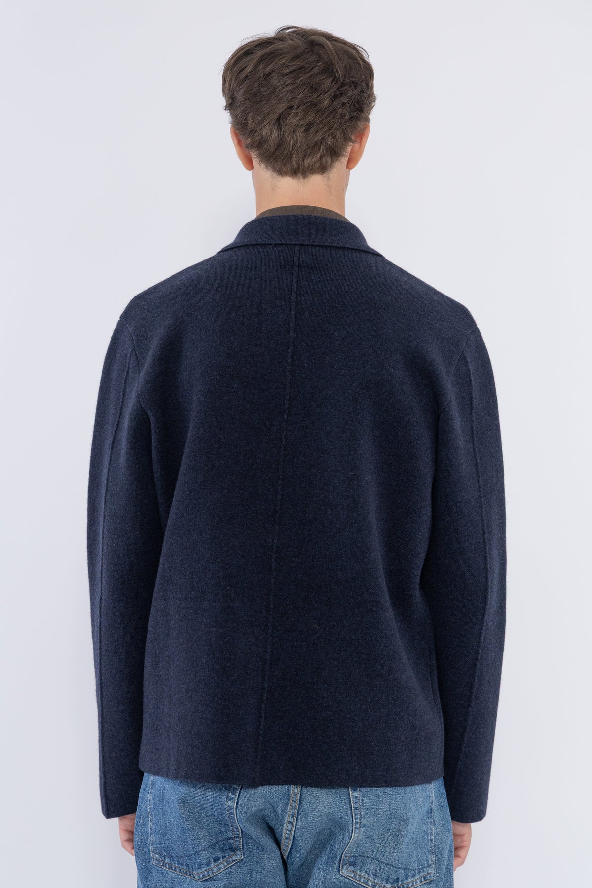 Sunspel Wool Twin Pocket Jakke