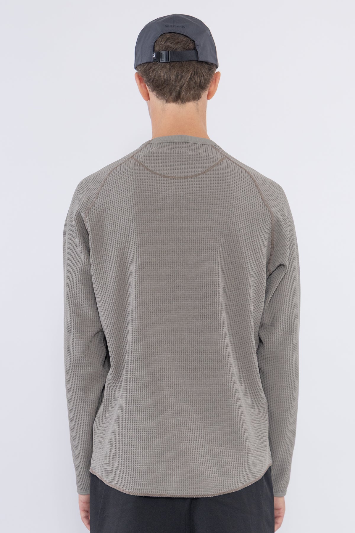 Waffle light l/s, Arid Beige