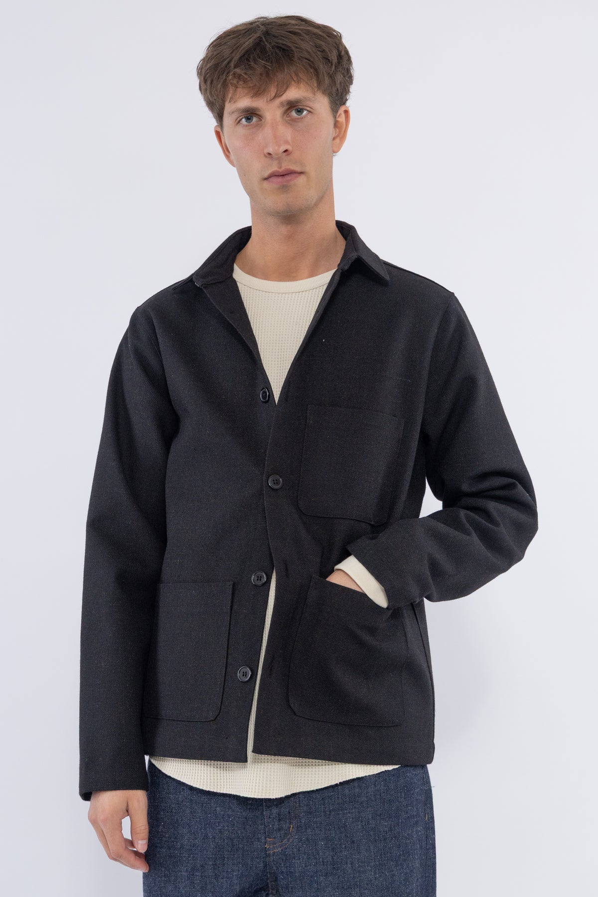 Overshirt, Black