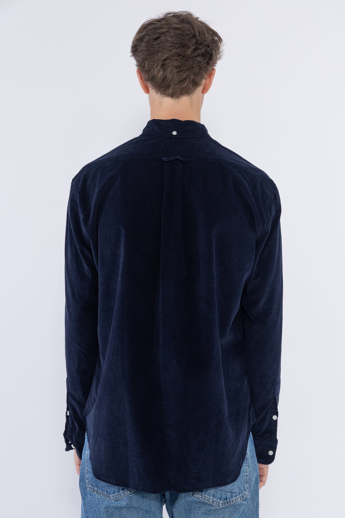 16‑Wale Japanese Corduroy, Navy