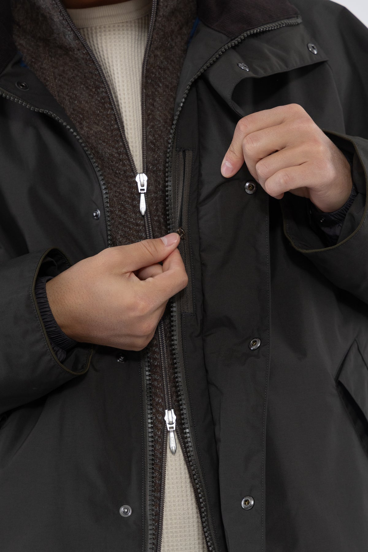 2L PERTEX UNLIMITED Field Short Jacket, Dark Olive
