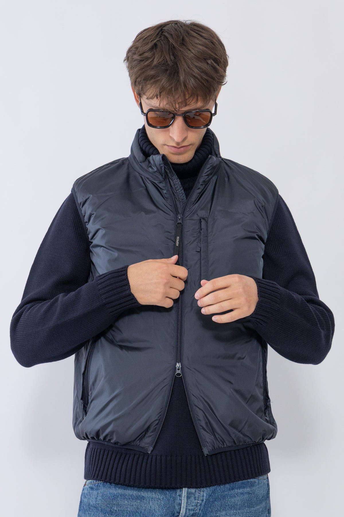 Gilet Jil, Navy