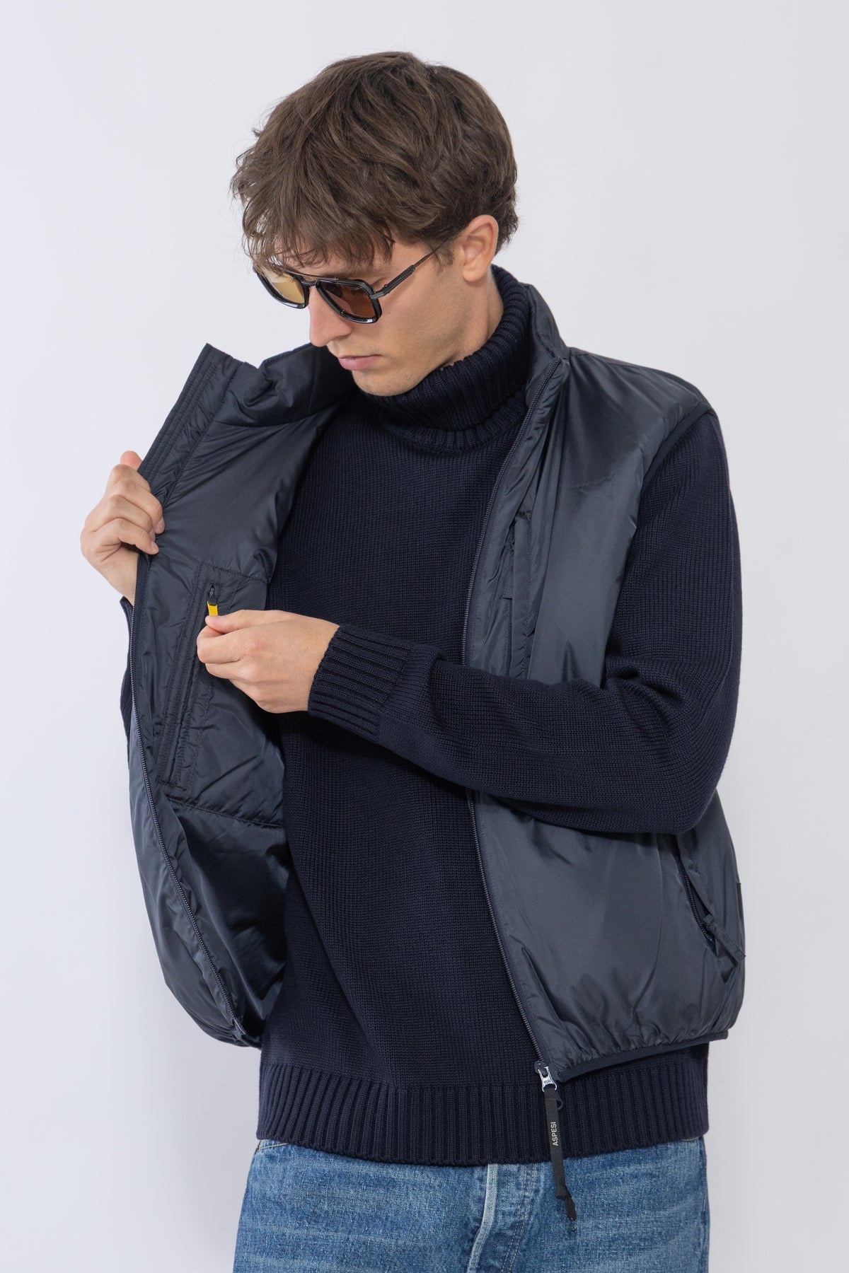 Gilet Jil, Navy