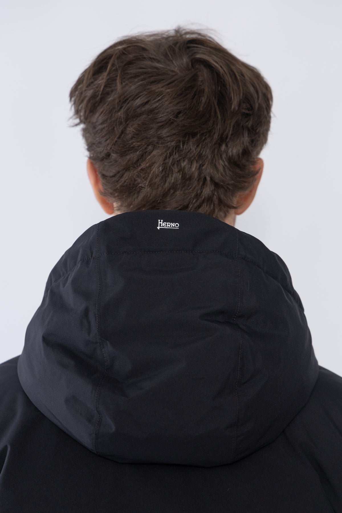Shell Hooded Down Parka, Blue