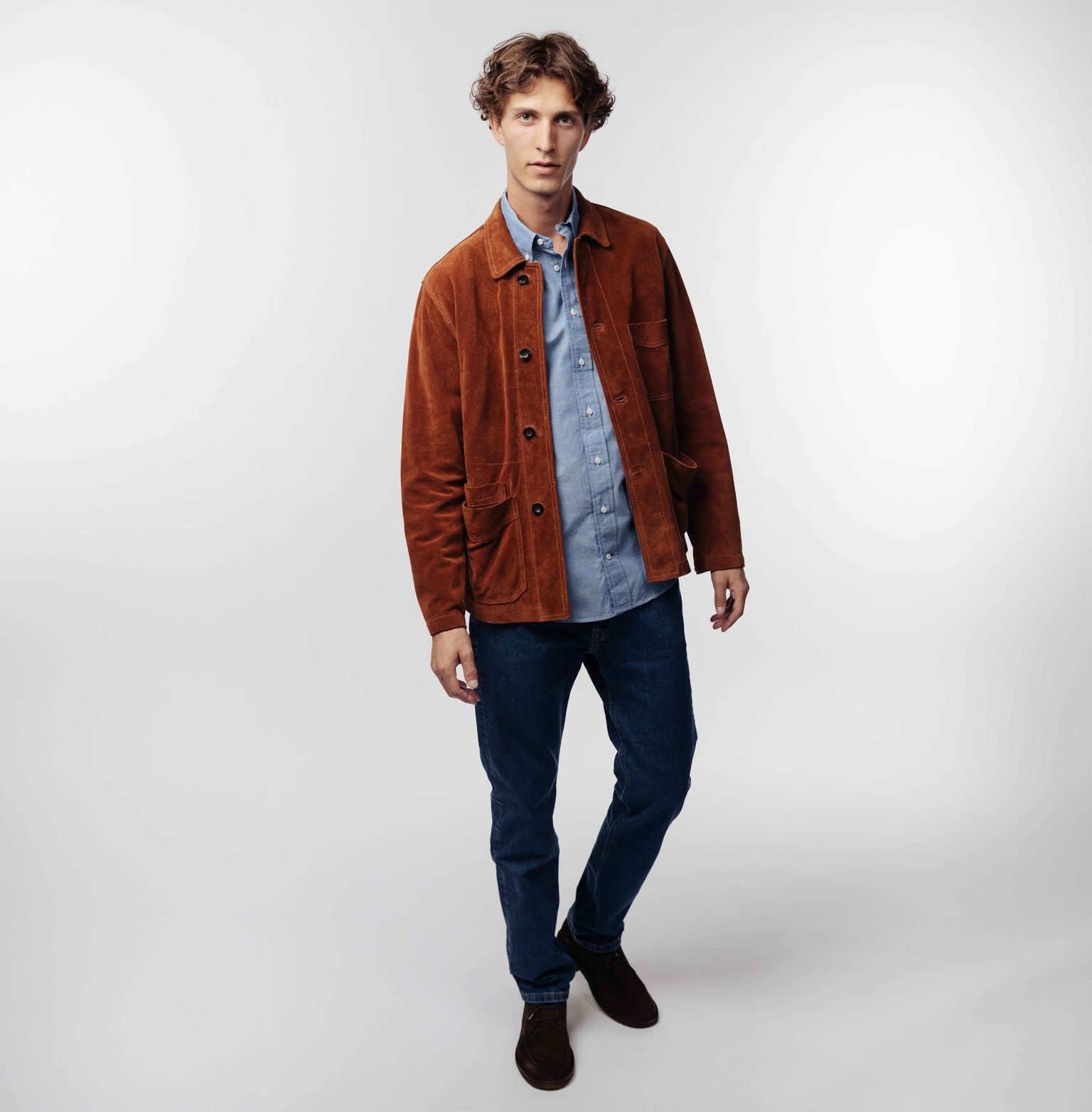 Suede Chore Jacket