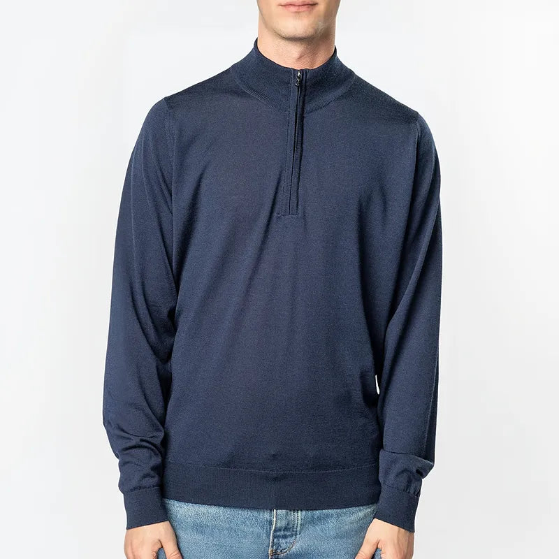 John Smedley Barrow Zip