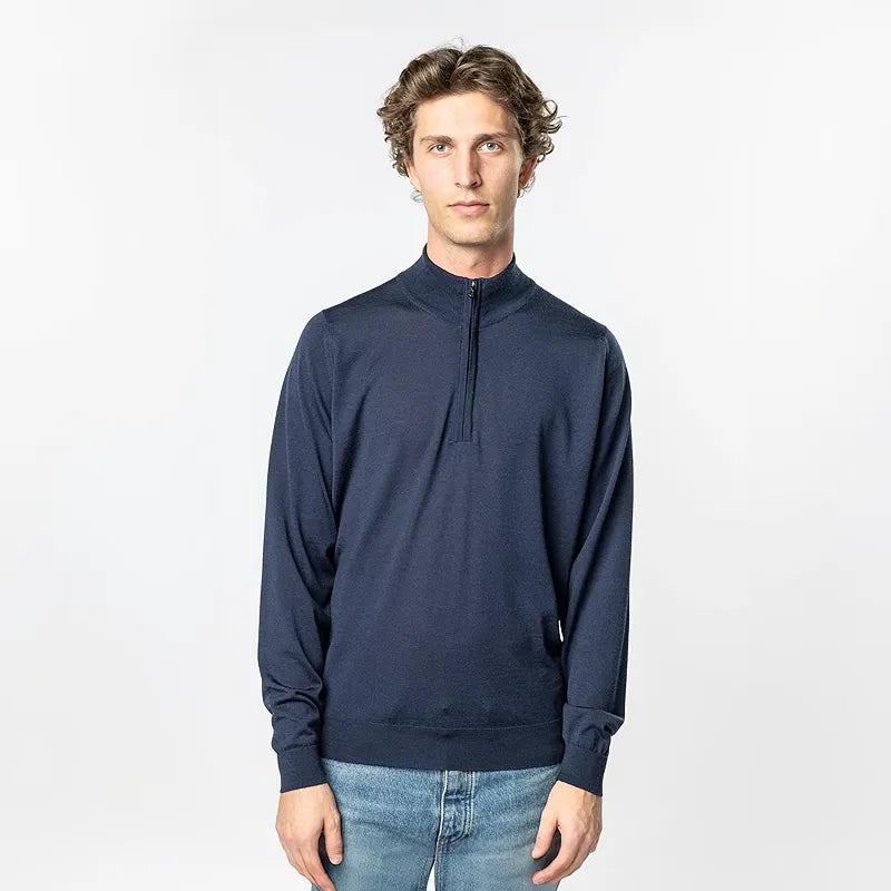 John Smedley Barrow Zip