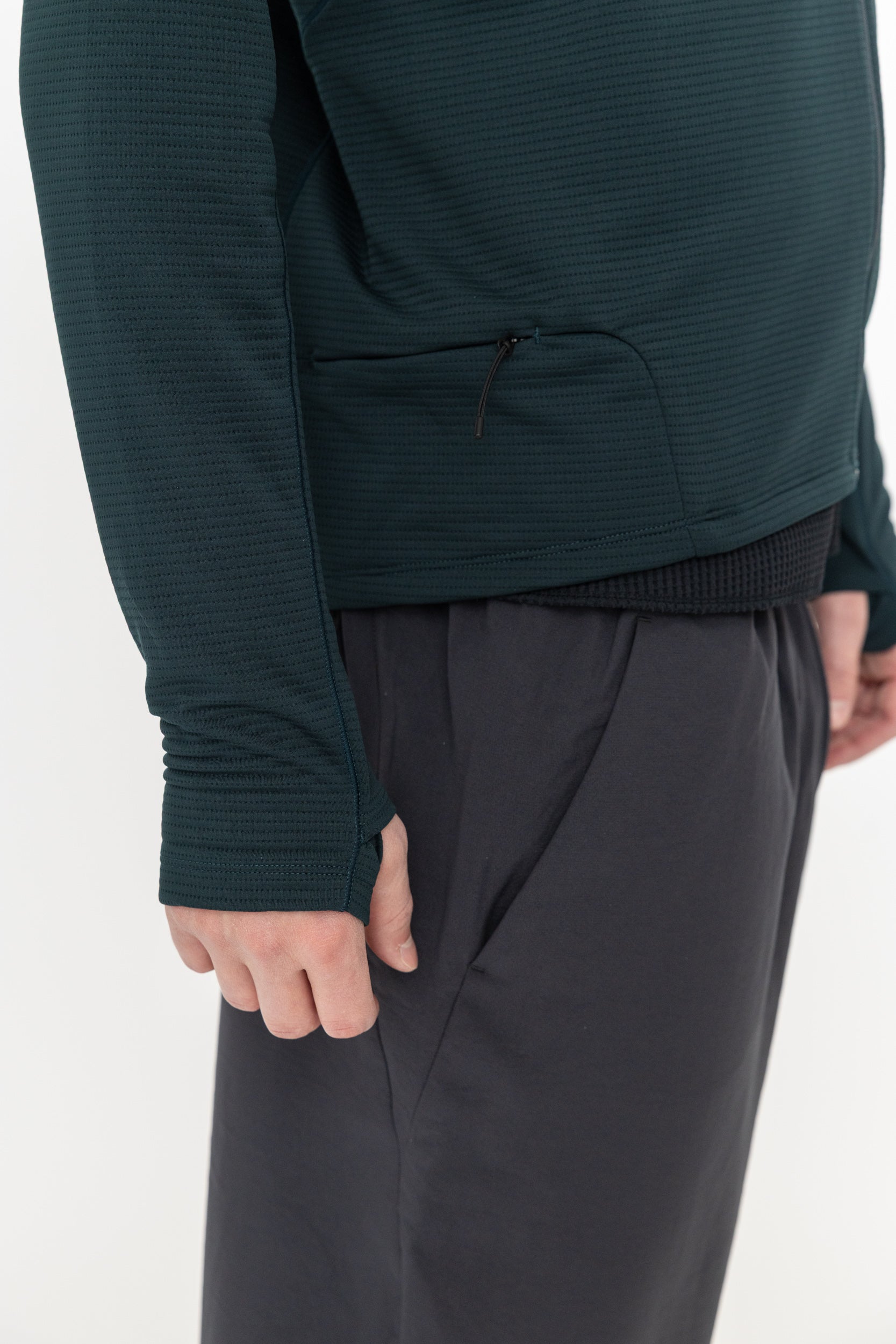 Dual Layered L/S Hoodie