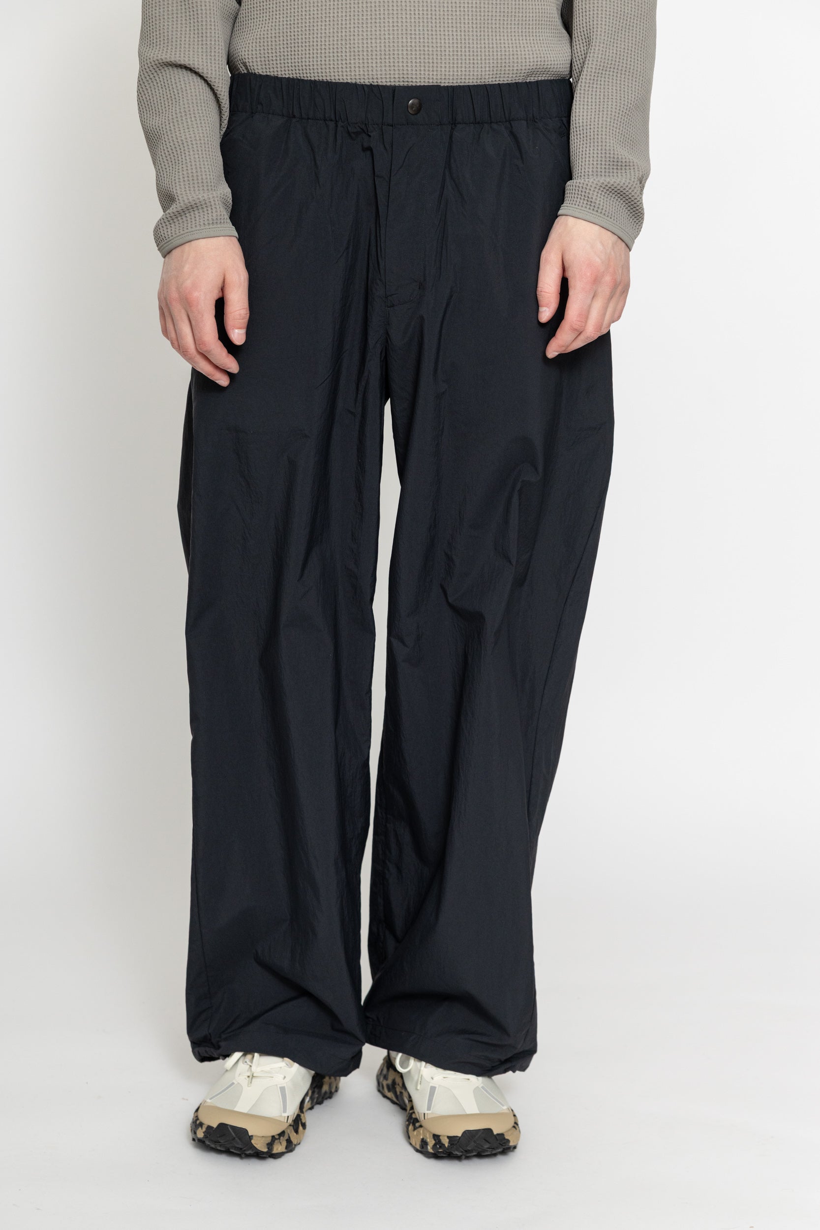 Advanced light wide easy pants - BK