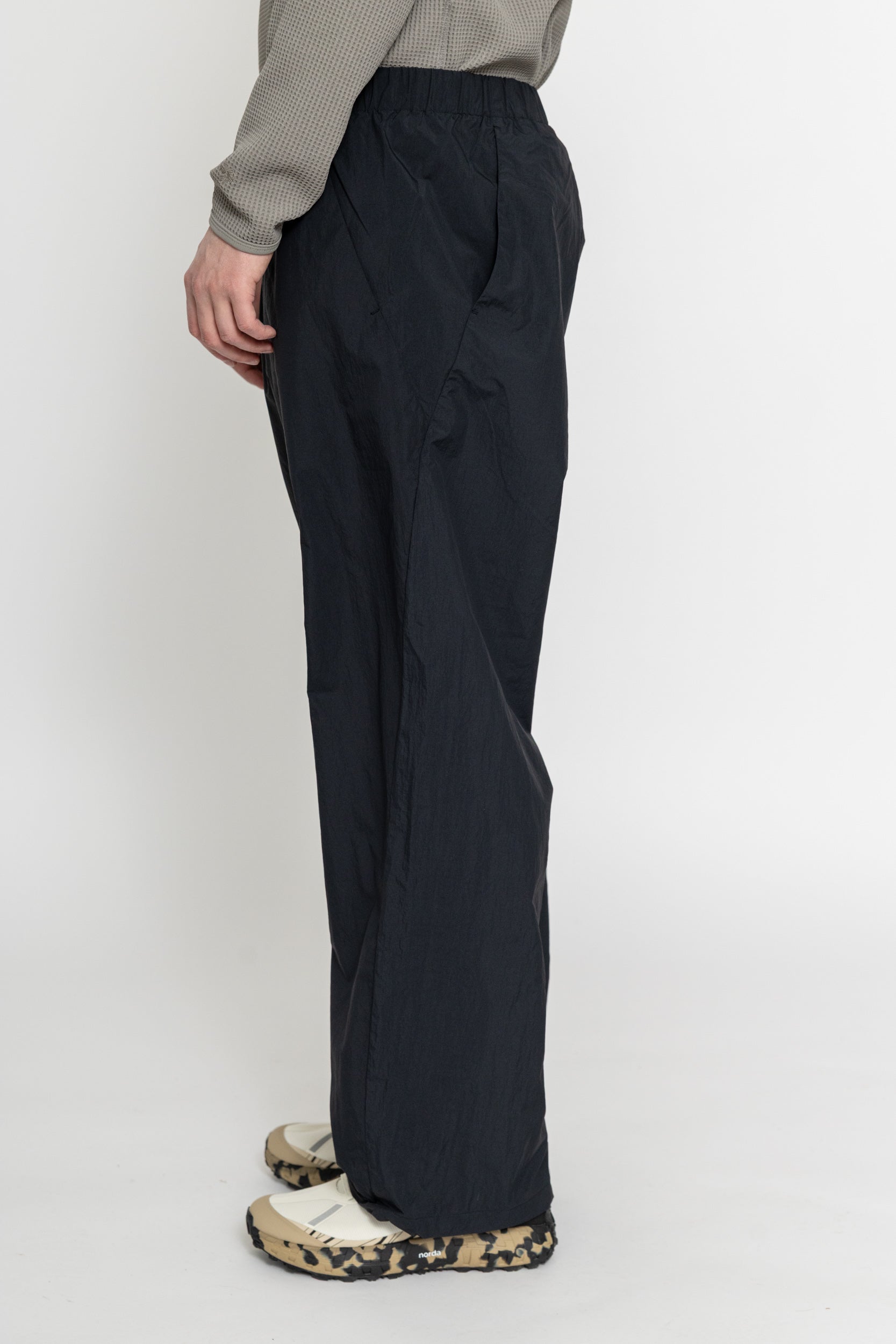 Advanced light wide easy pants - BK