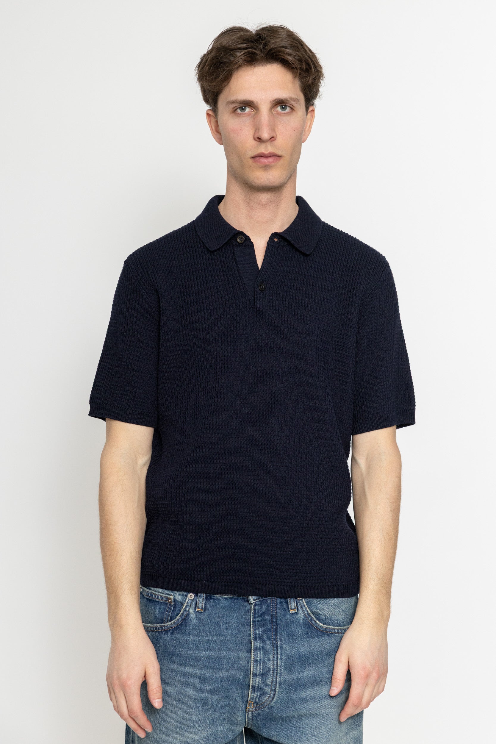Anholt Crepe polo