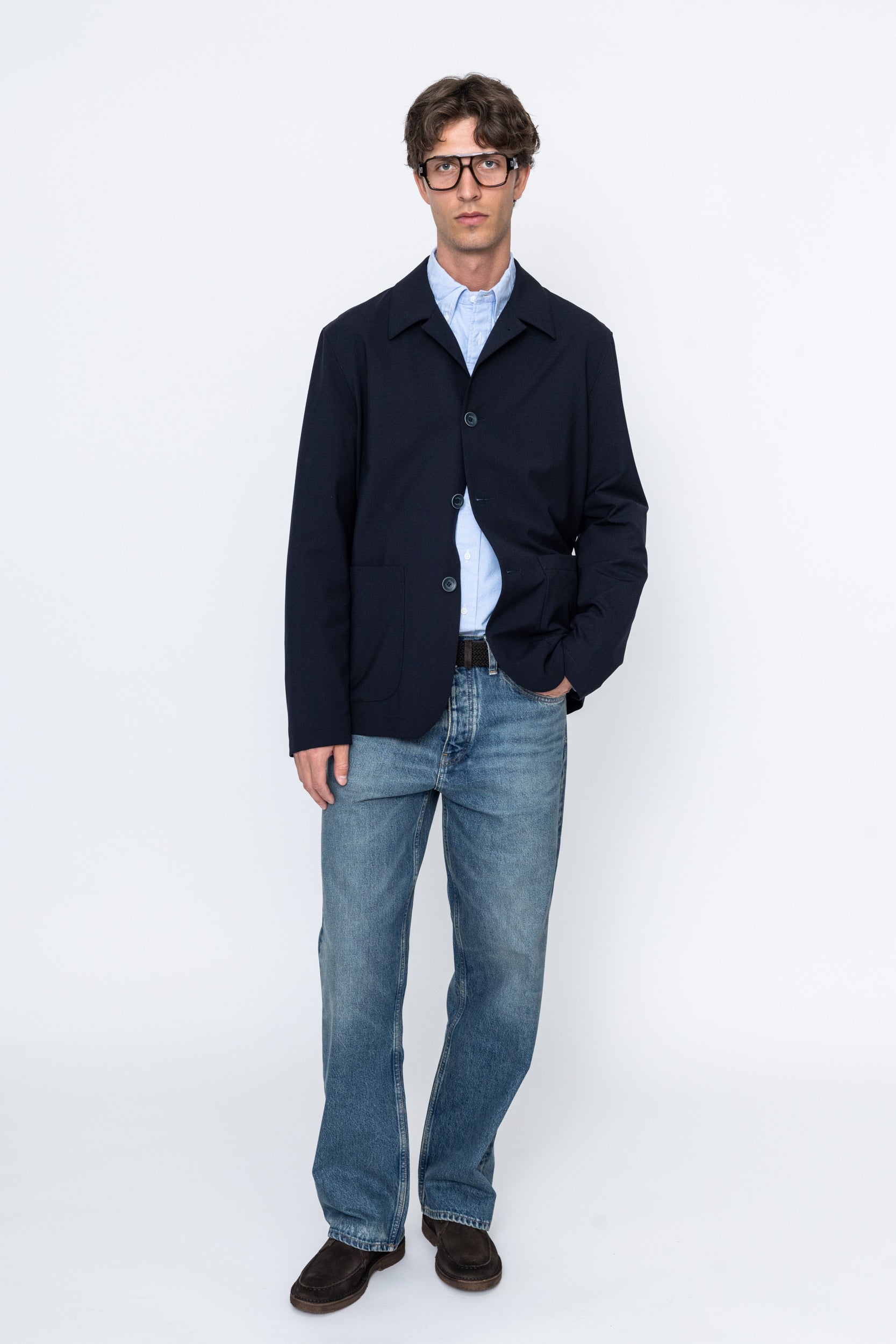 Wooly Jacket Blue