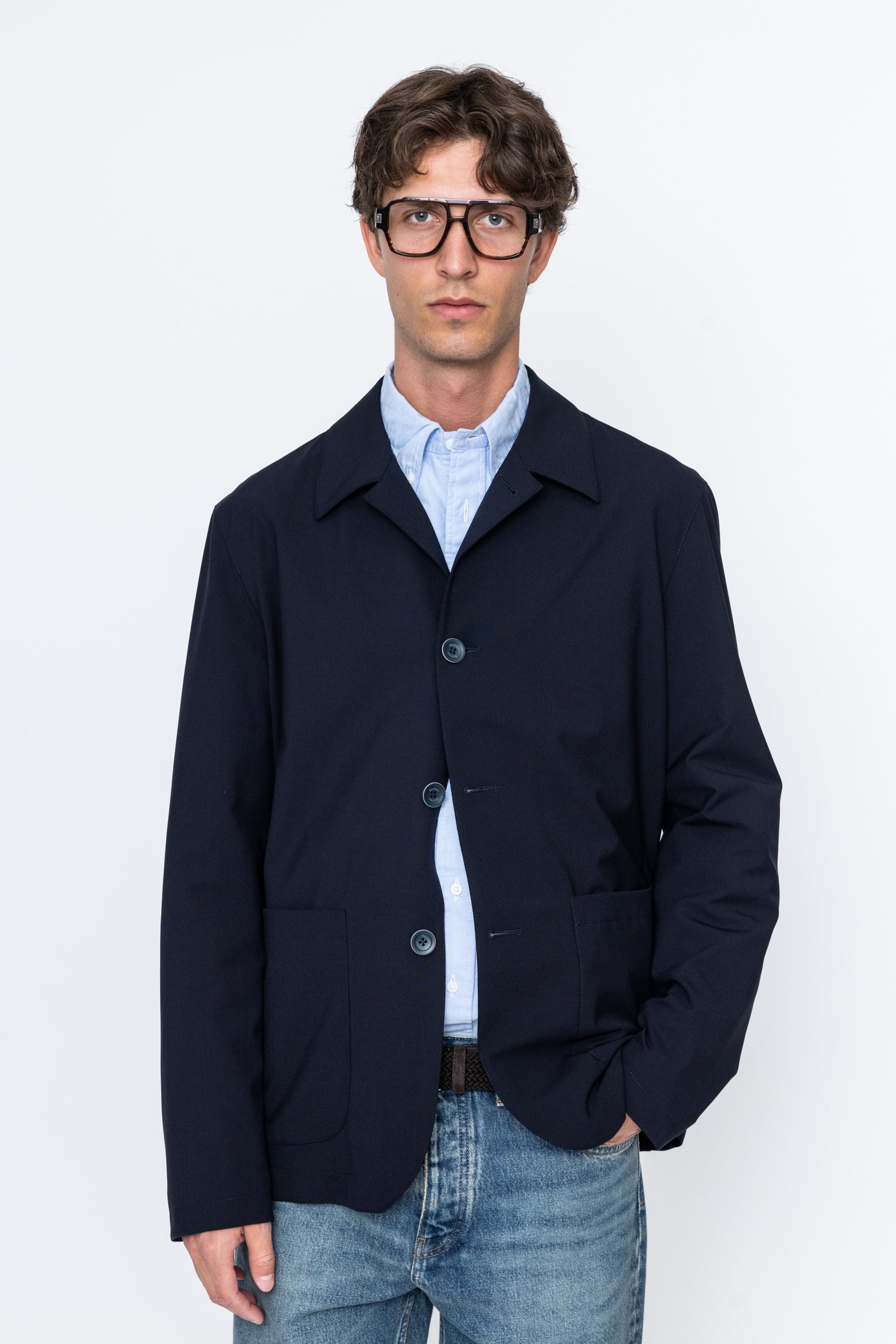 Wooly Jacket Blue