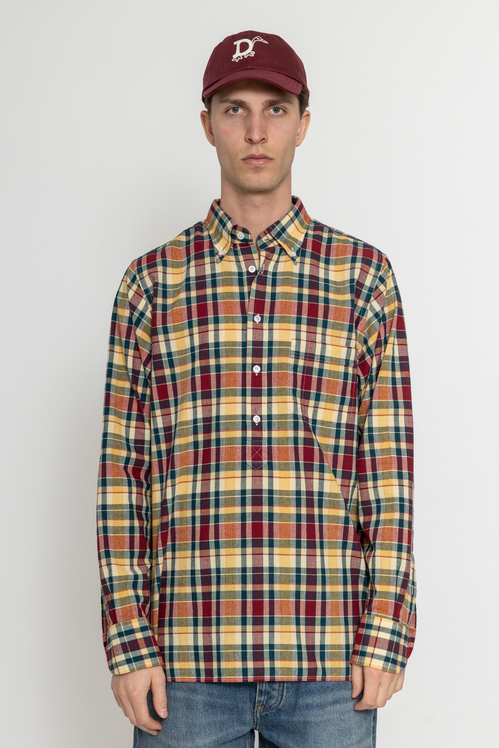 madras bd popover shirt